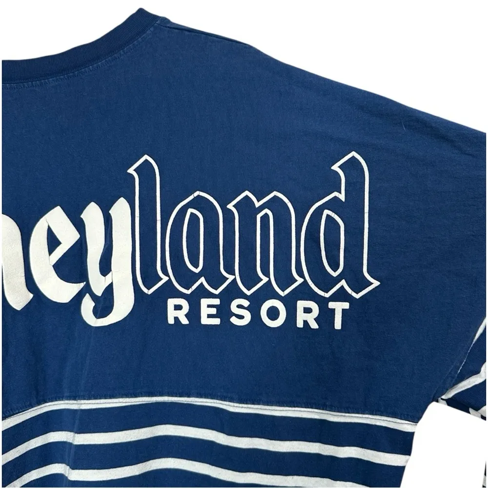 Disney Parks Disneyland Resort Spirit Jersey Red Blue White Striped Size XXL - Image 10