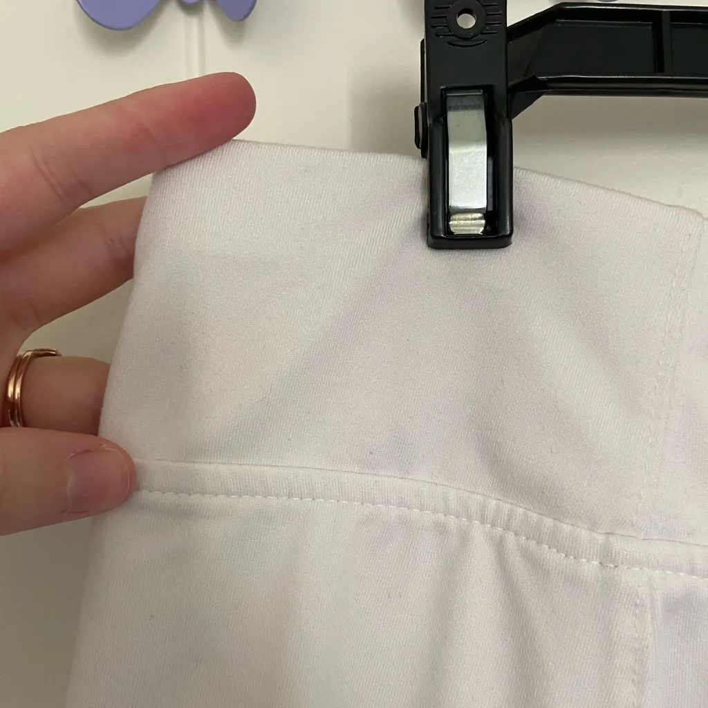 NWOT Adrienne Vittadini women’s white tennis golf athletic stretch skort large - Image 2