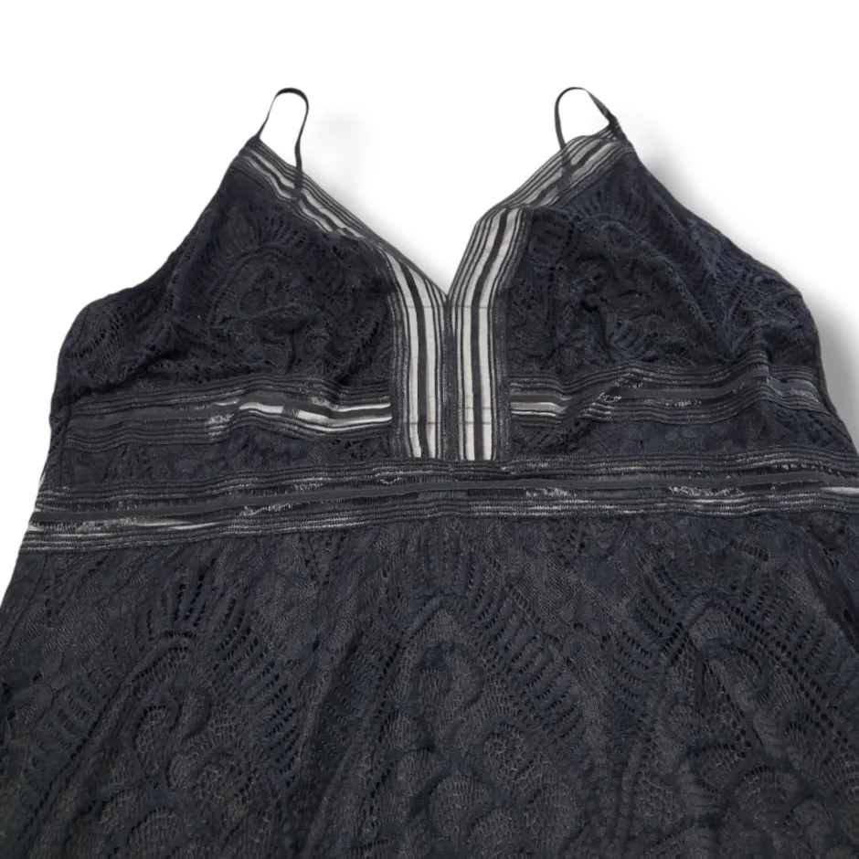 Talent Dress Size 2XL Cocktail Dress Sleeveless Spaghetti Strap Dress Lace Sheer Trim Women's Dress - Image 3