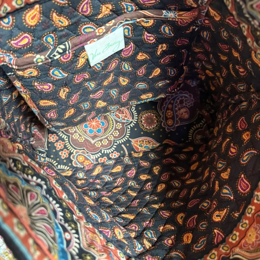 Vintage Vera Bradley 90s Retired Kensington Tote Bag And Readers Case - Image 9