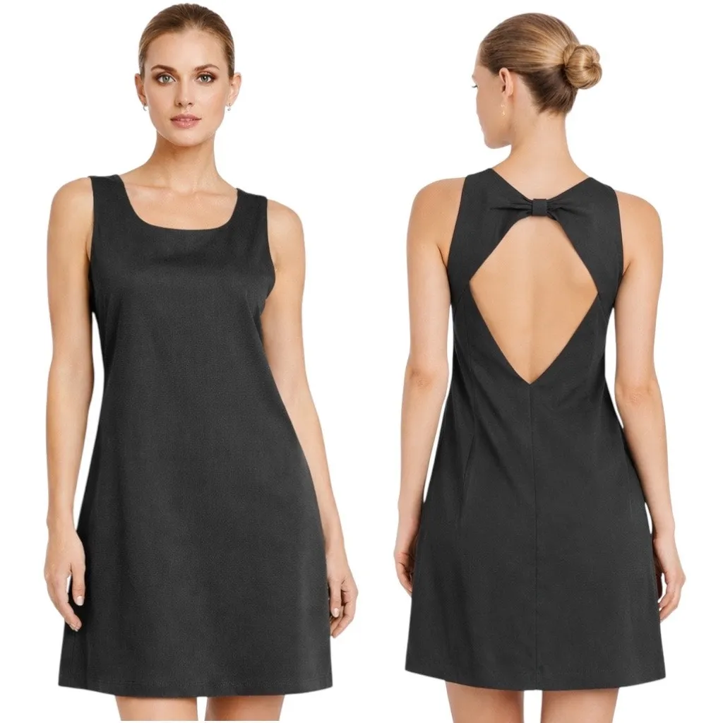 backless dress high neck Fit & Flare Cami Mini Dress in Coral-swatch