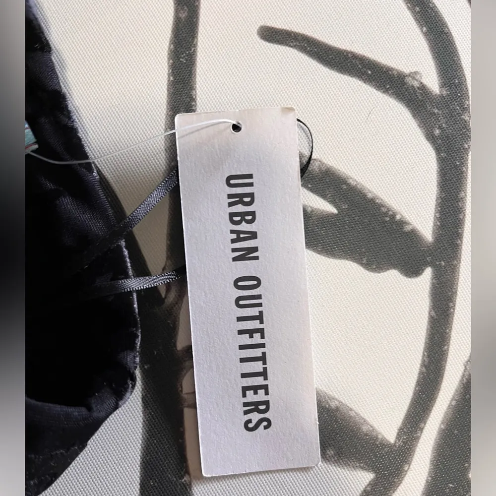 URBAN OUTFITTERS Textured Velvet Lace Strapless Tube Top Tank Women’s XS NWT - Image 5