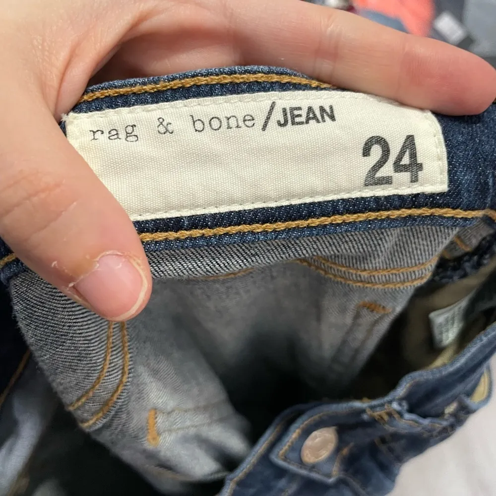 Rag & Bone Raw Hem Capri Jeans 24 - Image 7