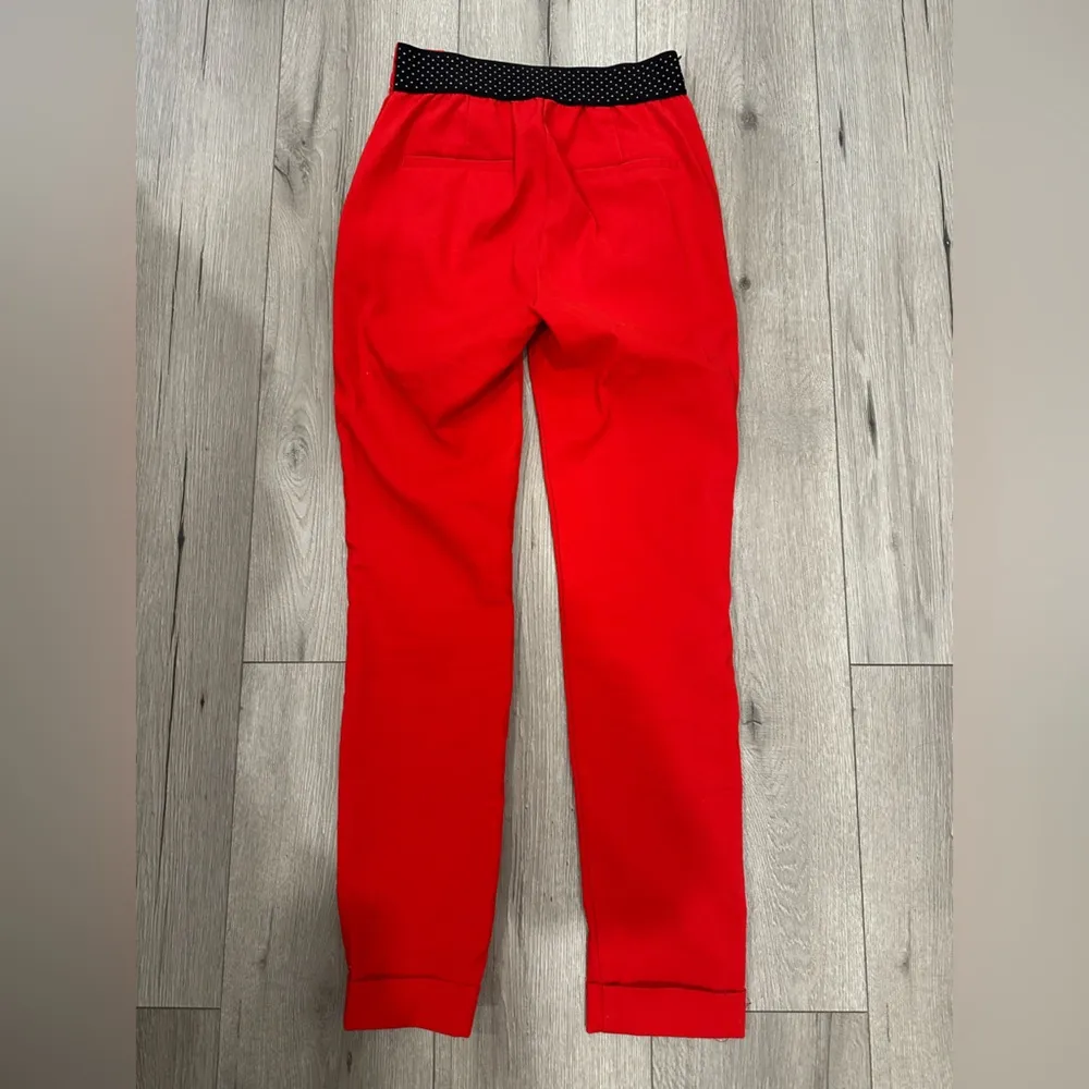 Zara Red Dress Pants - Image 5