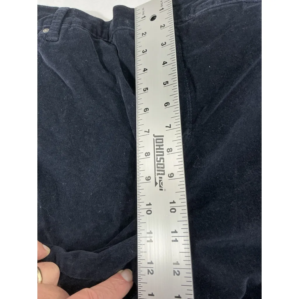 Womans Gloria Vanderbilt Navy Courdory Pants 24 W - Image 7