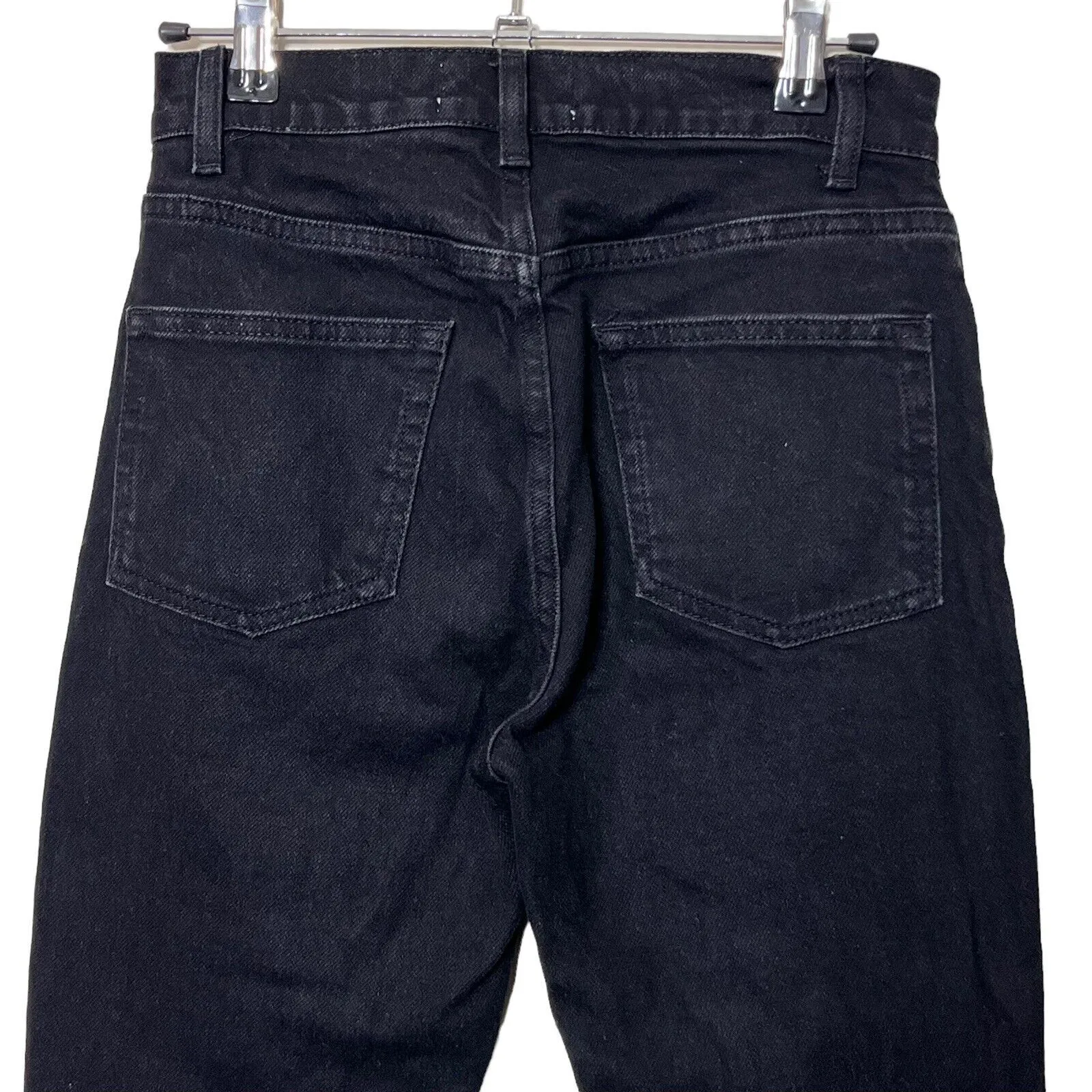 Reformation Serena High Skinny Crop Jeans Women’s 25 Black Sustainable Denim - Image 7