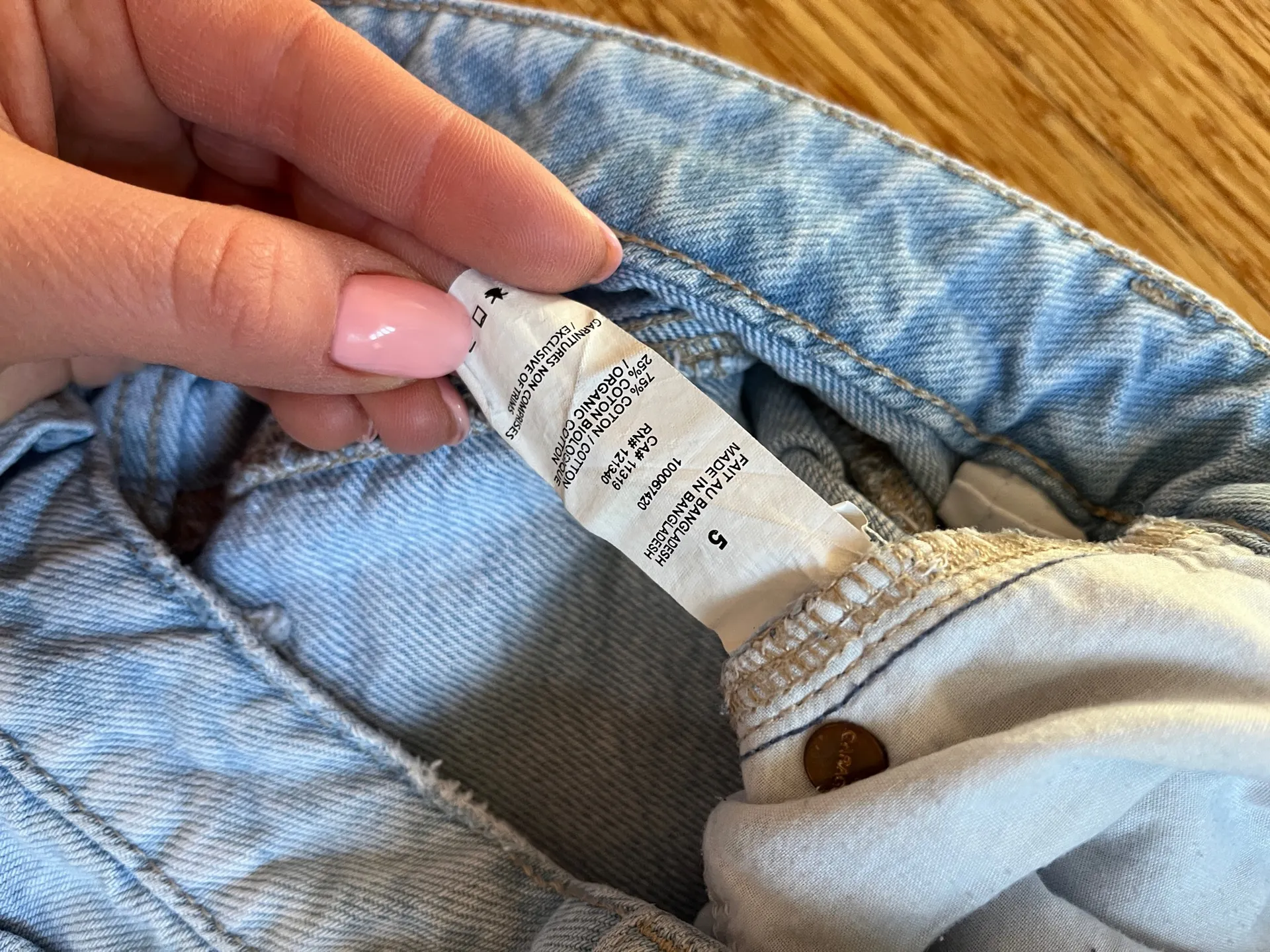 Garage Wide-Leg Jeans Distressed - Image 7