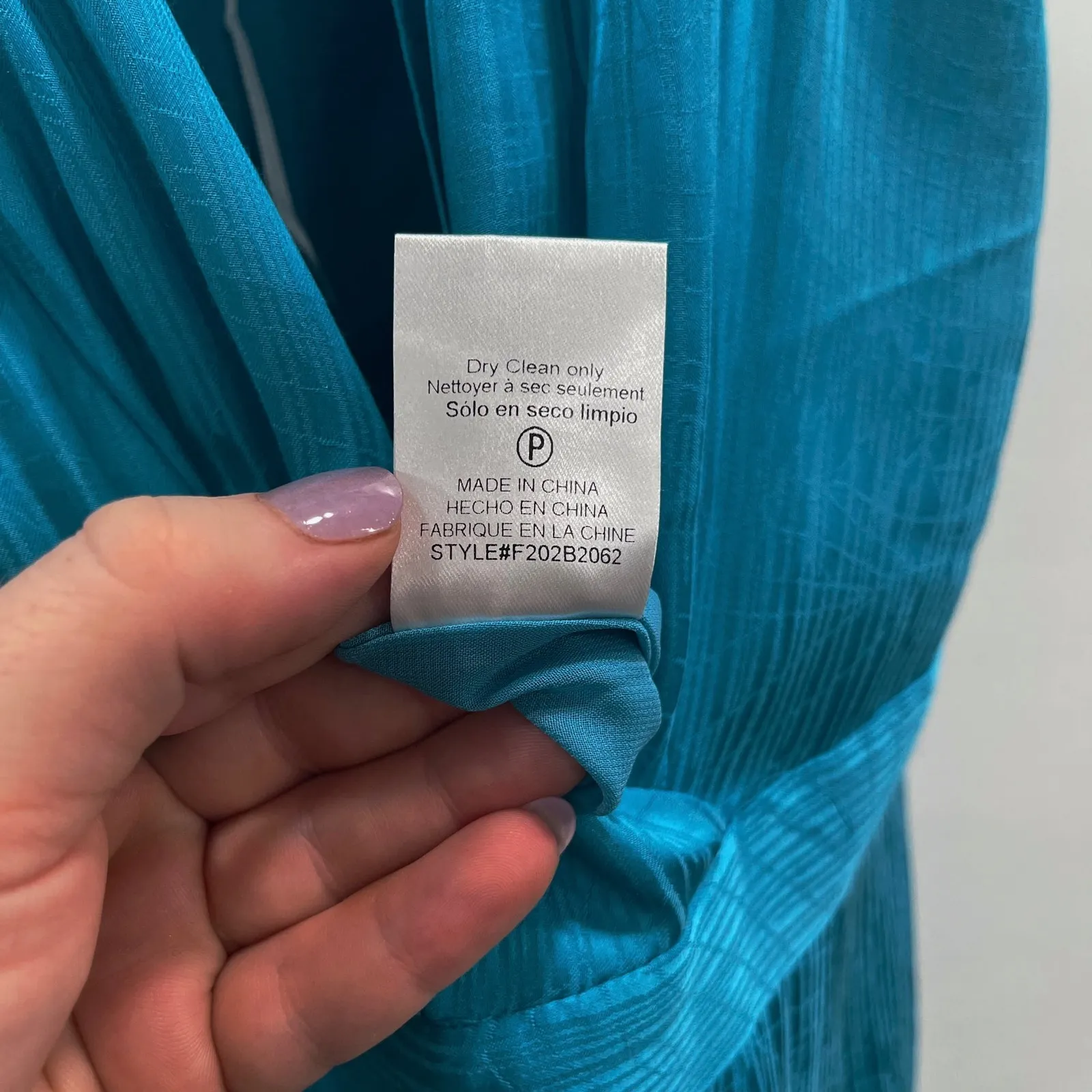 Adelyn Rae Jumpsuit XS Blue Wide Leg Sleeveless Satin NWT Cocktail Party Formal - Image 8