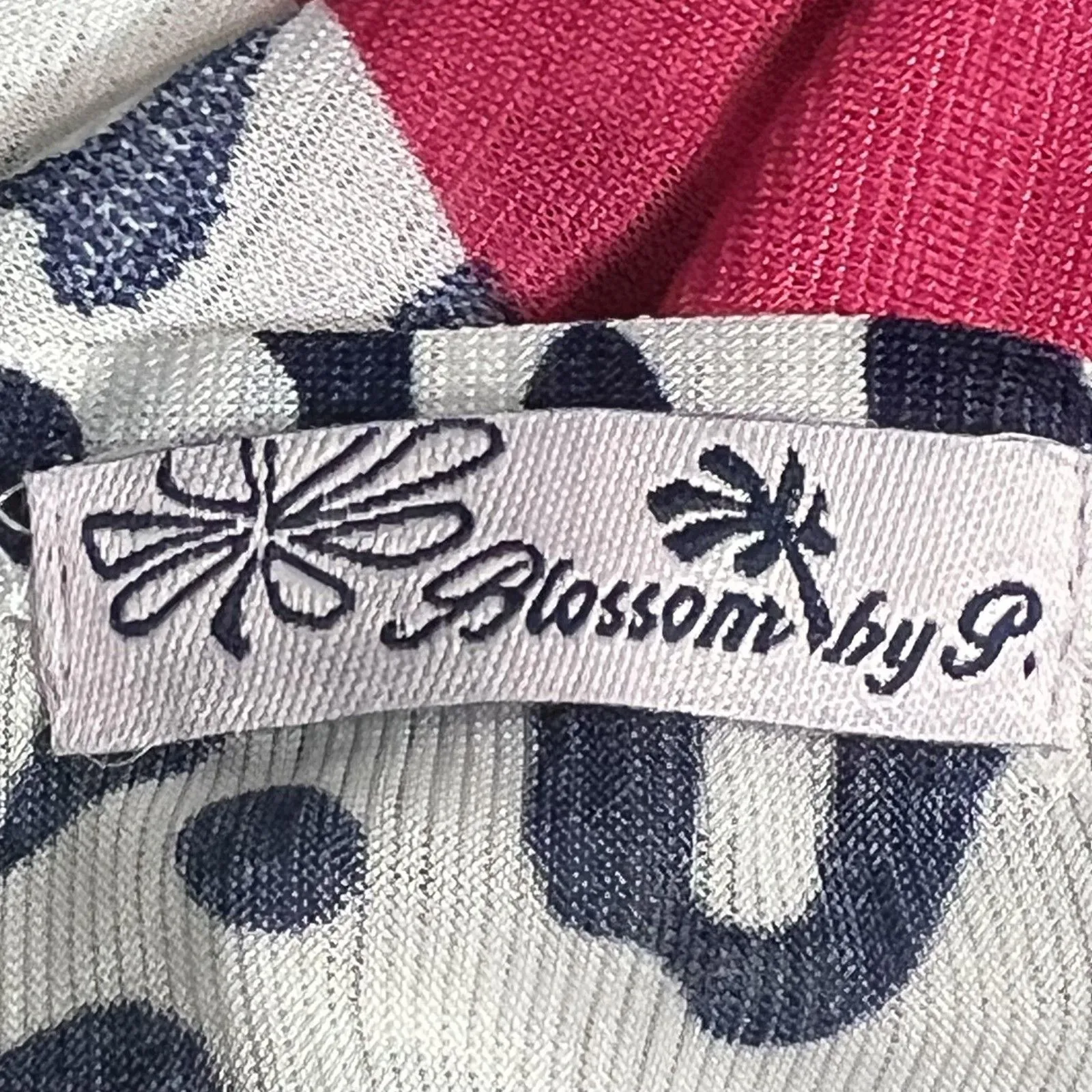 Blossom By P Tunic Shirt Womens One Size Leopard Girl Graphic Rhinestone Top Pink Size M - Image 6