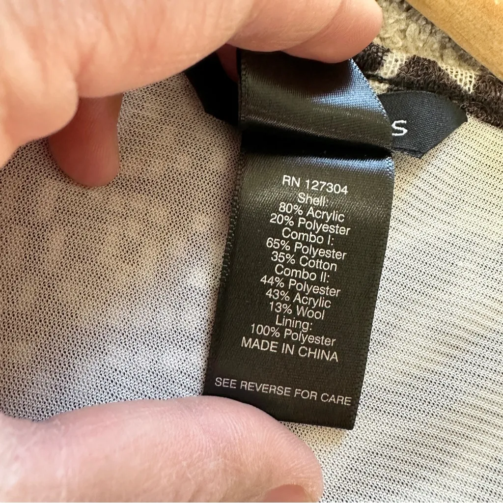 Ali Miles Women’s Mixed Print Mesh Tunic Top Longsleeve Art To Wear Whimsigoth M Black Size M - Image 8