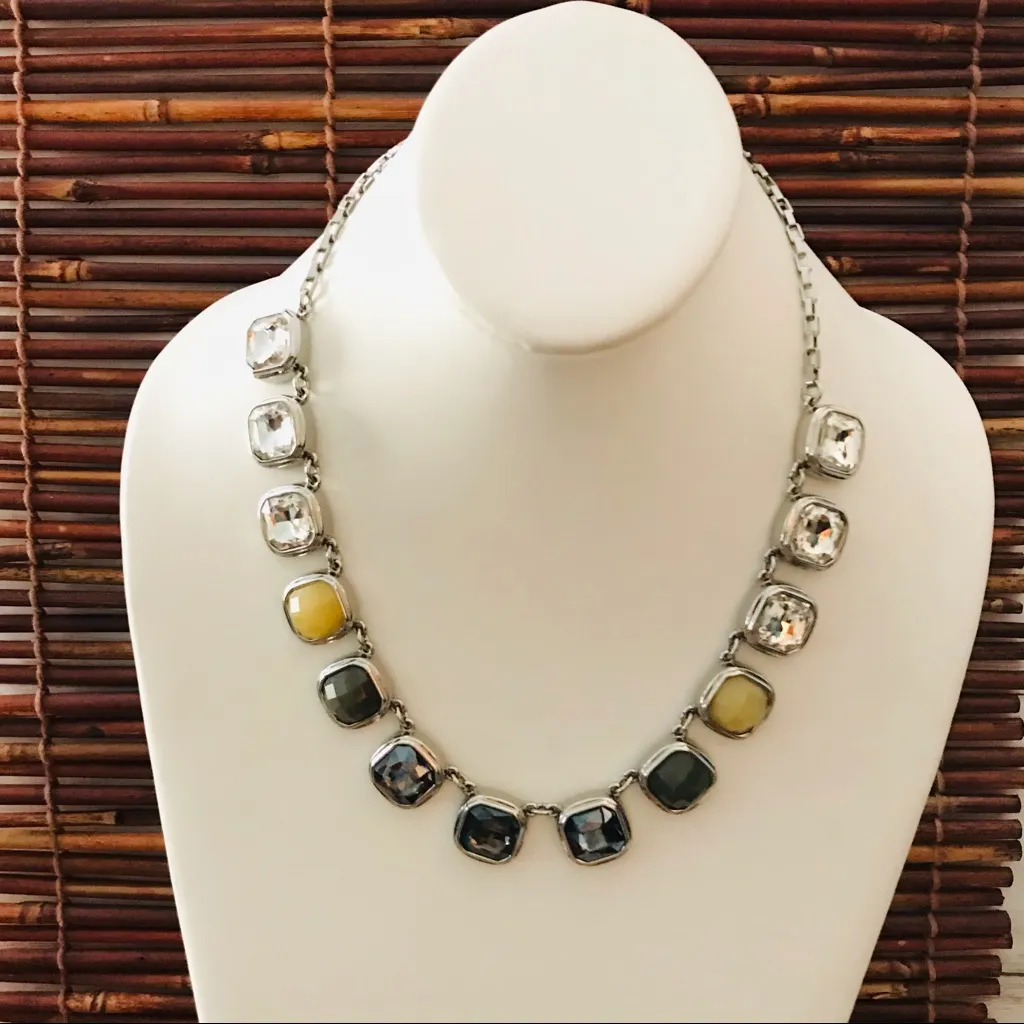 White House Black Market Multi Stone Necklace - Image 2