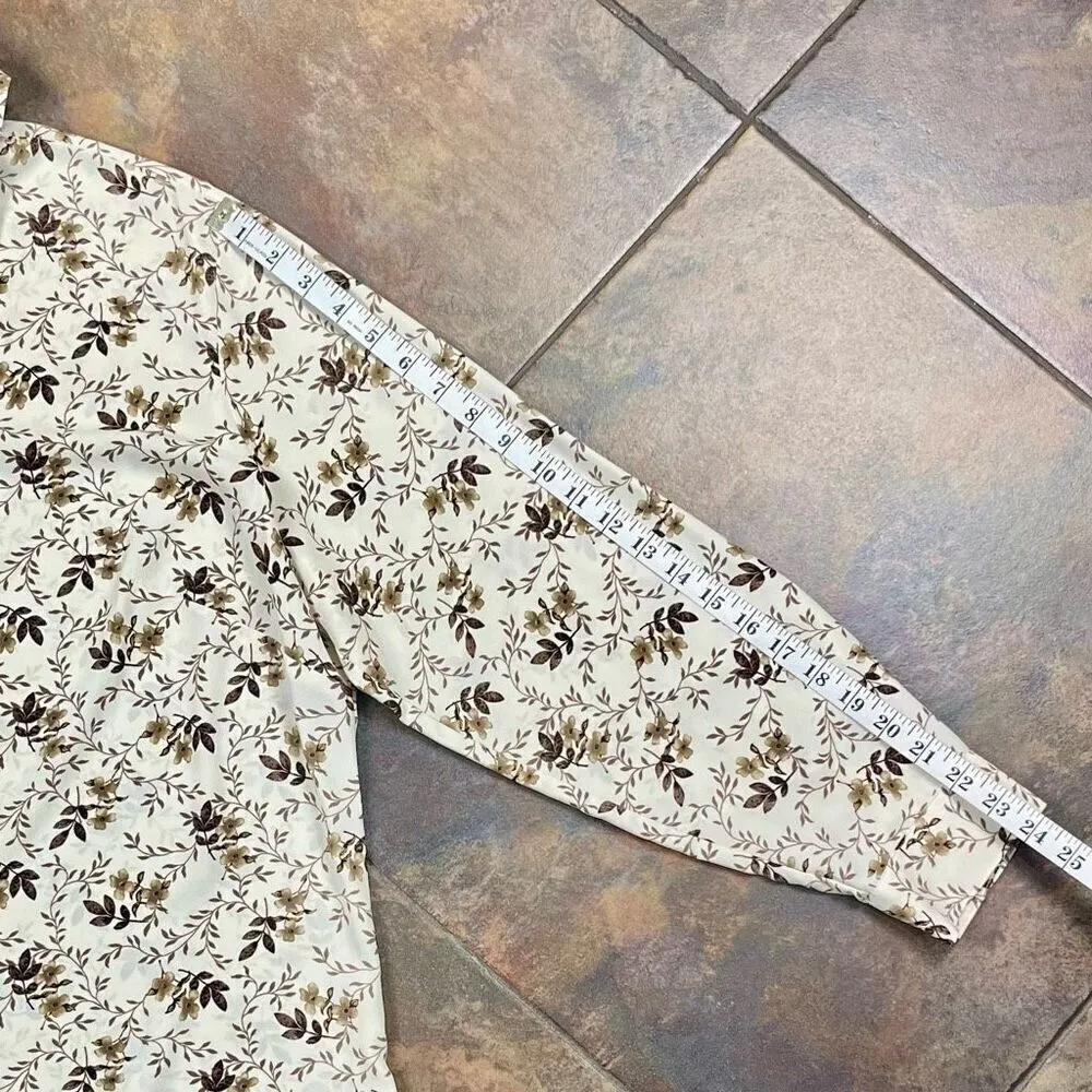 Laura Scott Floral Button Down Blouse 20W - Image 6