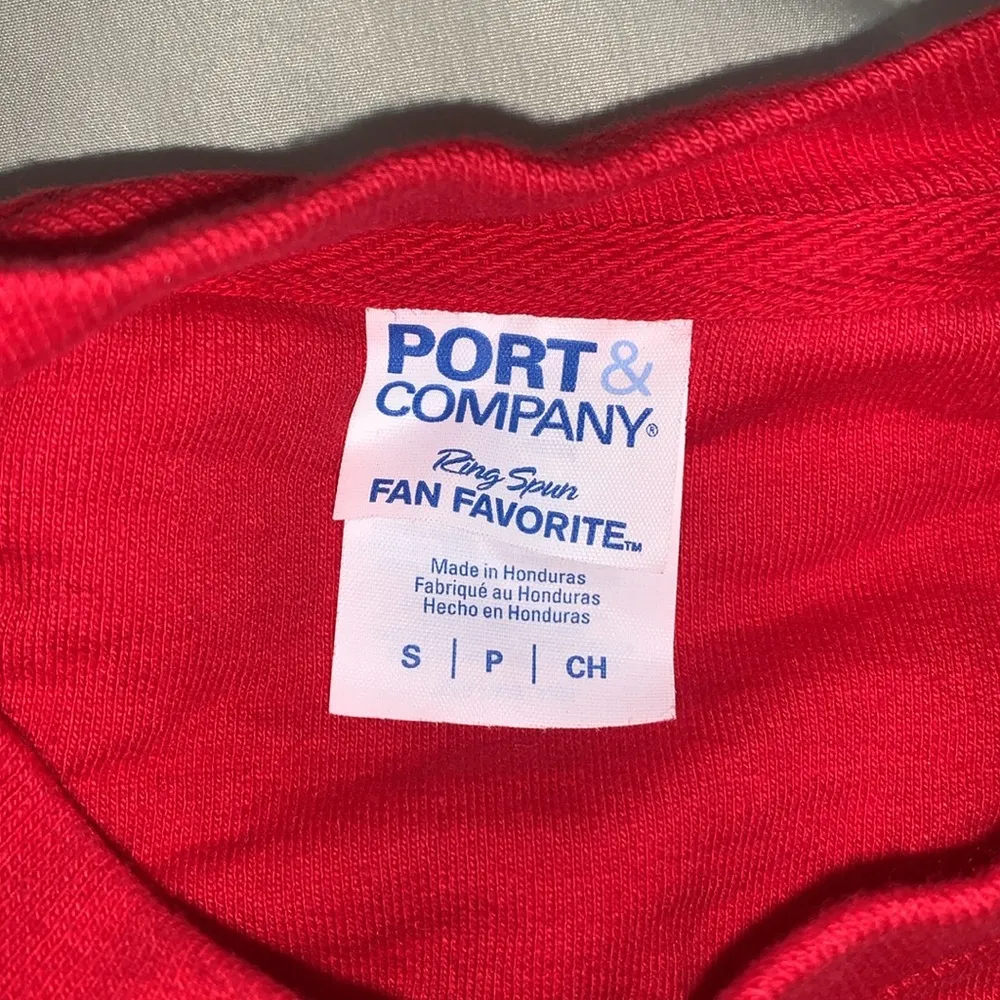 Illinois State University School of Communication crop crewneck - Image 3