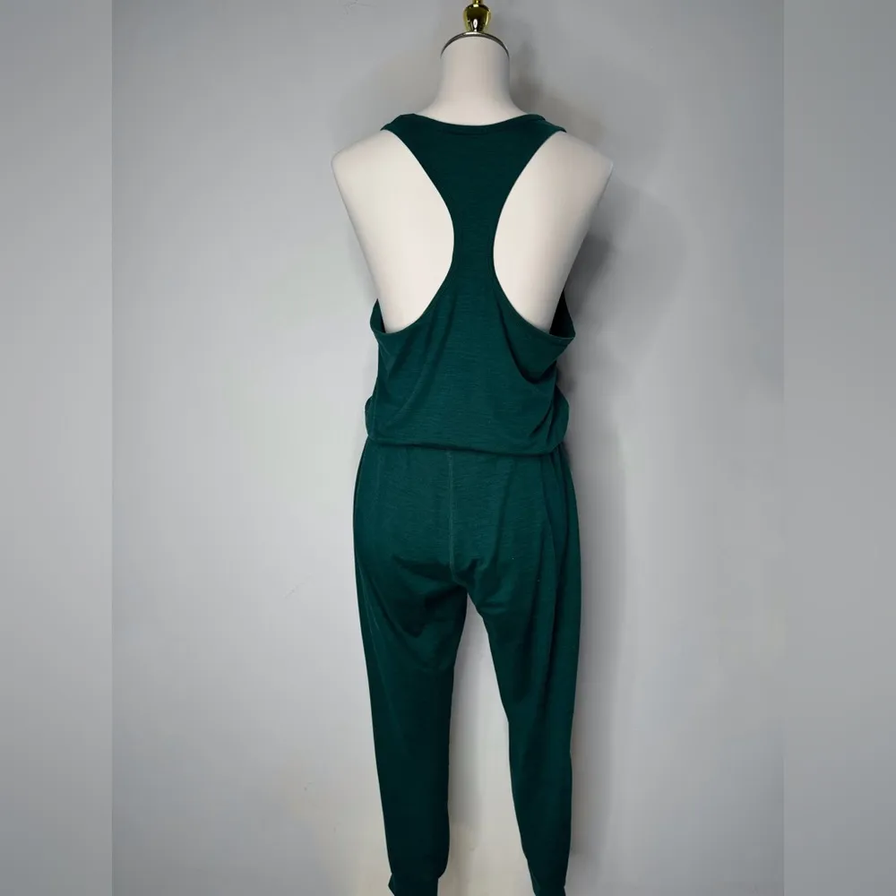 Vuori  Lux Jumpsuit Women’s Jumpsuit Jade Heather Size Medium - Image 9