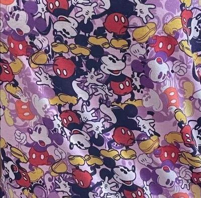 XXS Irma Top • Disney Collection • Mickey Mouse • Purple • High-Low •NWT - Image 7