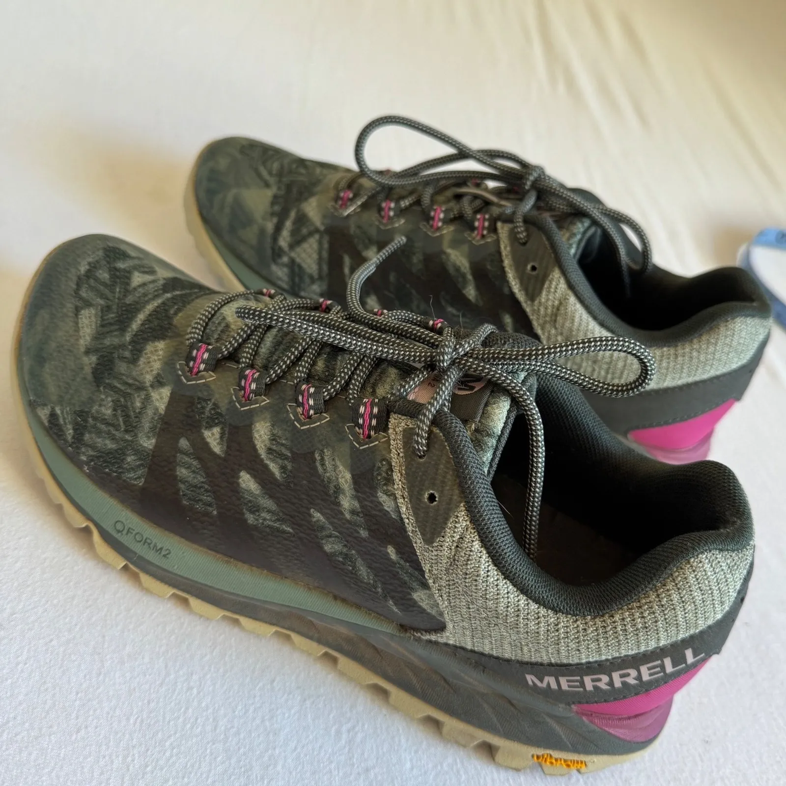 Merrell sz 7.5 Womens Antora 2 Trail Running Shoe Sneaker Teal/Green Active Gym - Image 7