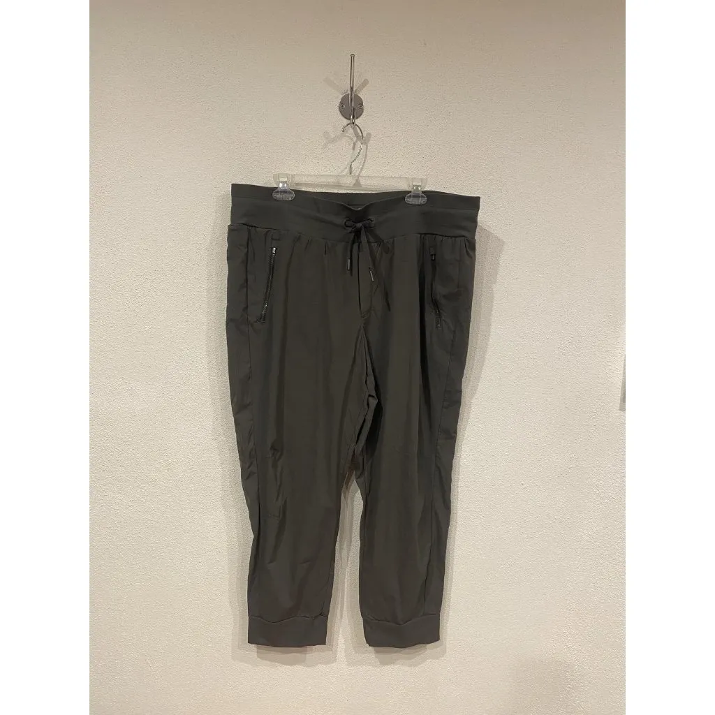 Athleta Trekkie North Jogger Pants Womens 18 Green Hiking Travel Athletic - Image 2
