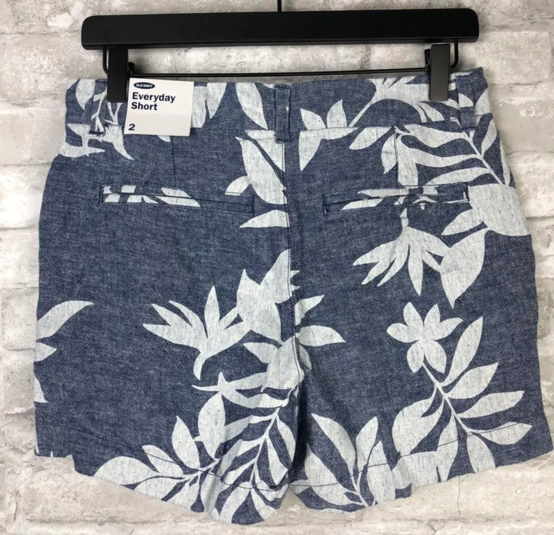 NWT  Printed Linen Everyday Shorts - Image 6