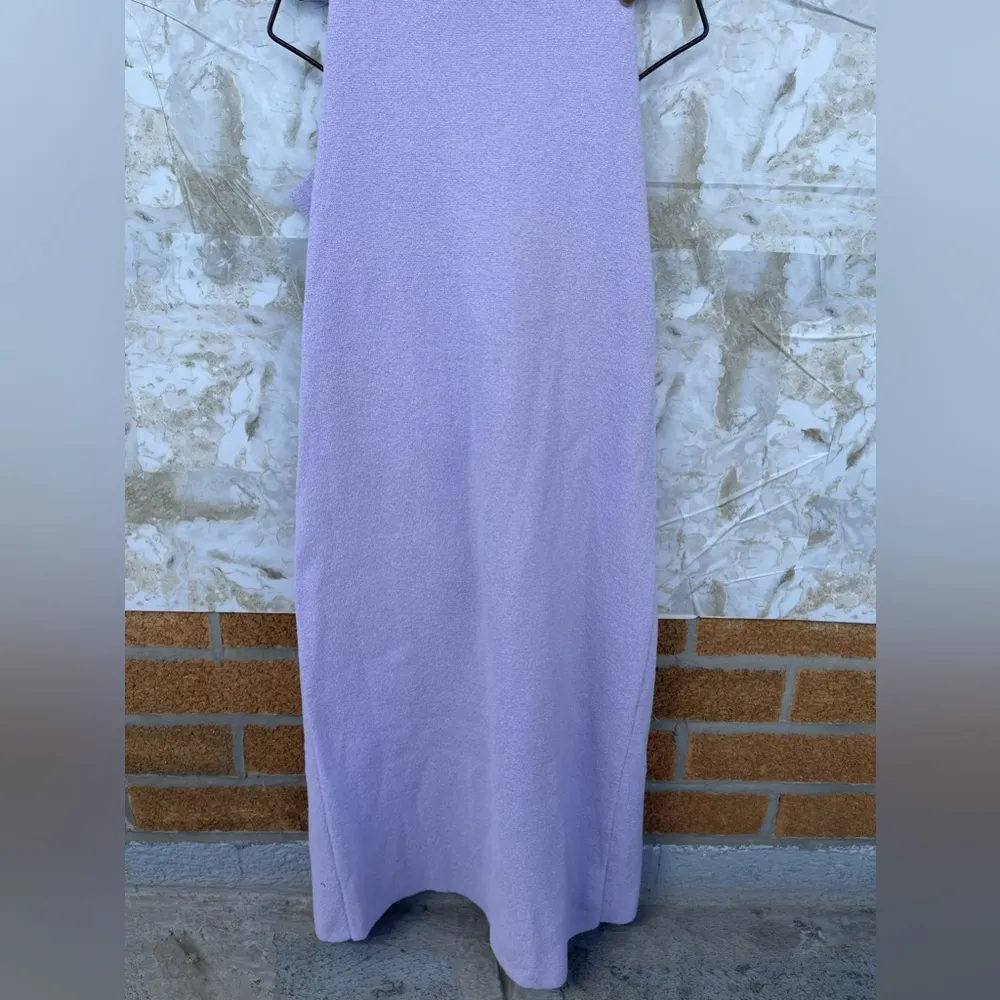 MESHKI Alysanne Cut Out Knit Maxi Dress - Lilac XL - Image 12