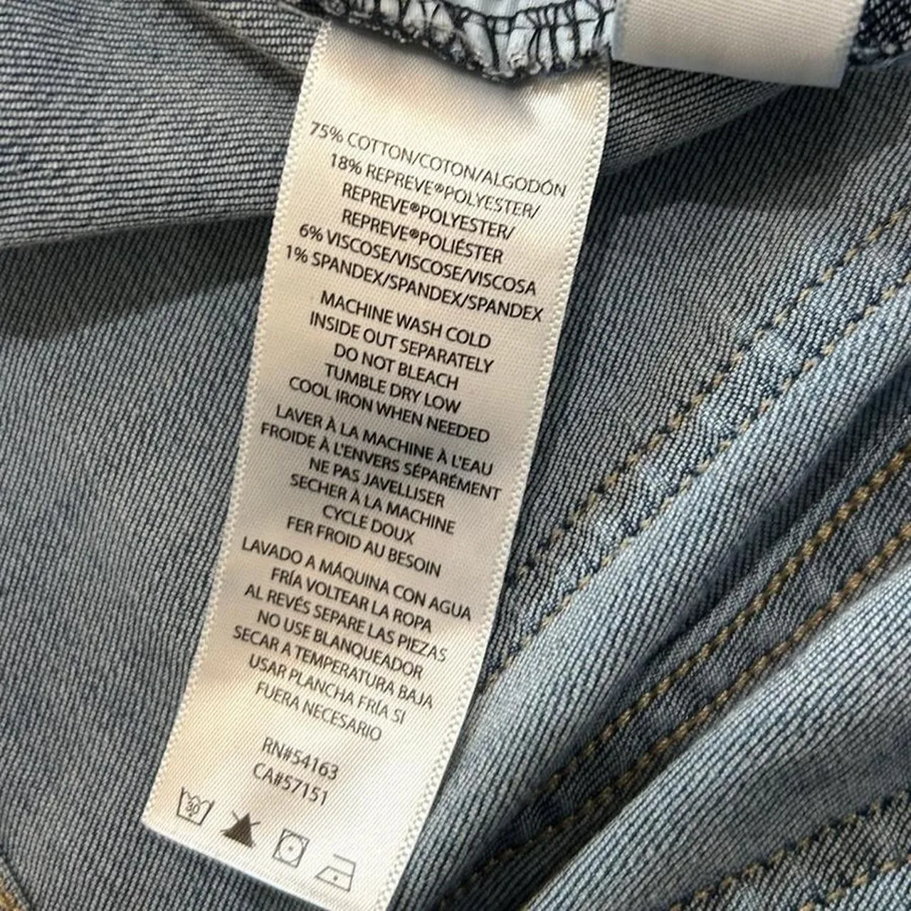 Calvin Klein Denim Bermuda Shorts - Image 8