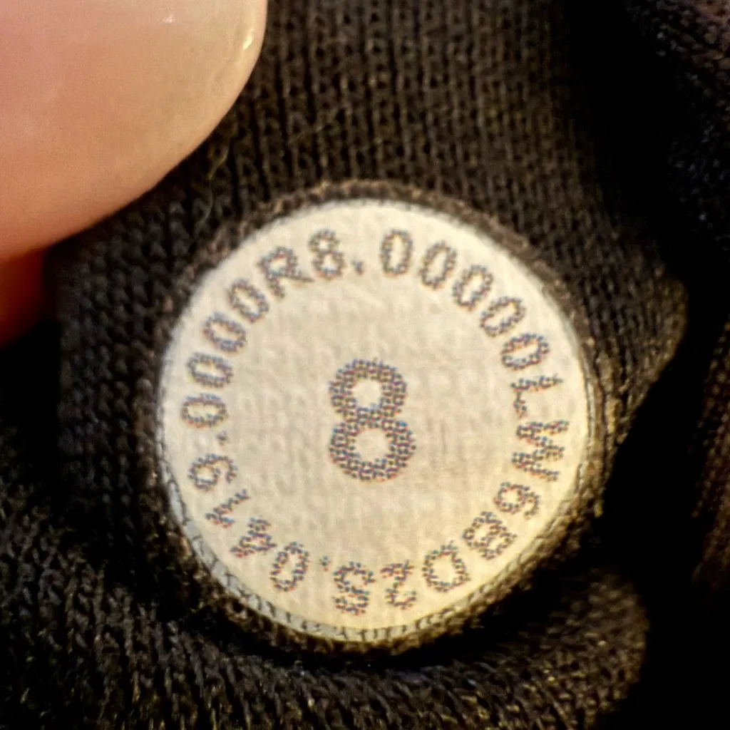 Rare Lululemon Wunder Under High-Rise Crop 23” 20YR Manifesto Foil Black Size 8 - Image 9