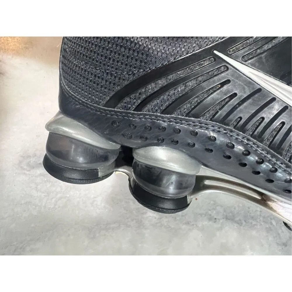 VINTAGE 2008 WOMENS NIKE AIR SHOX EXPERIENCE SHOES 318685-001 SIZE 9 BLACK - Image 5