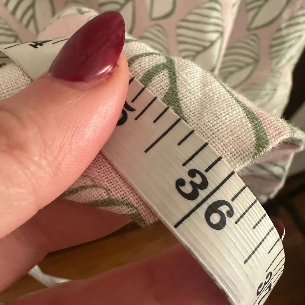 HIHO | Pink and Green Shell Print 100% Linen Ginnie Shift Dress | Size 8 - Image 6