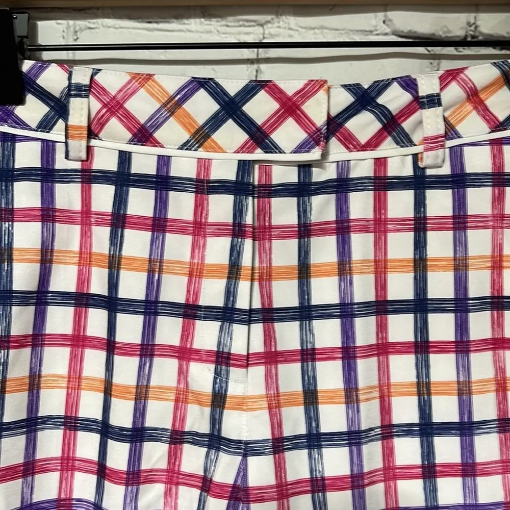 Lady Hagen Lattice Print Golf Short EUC - Image 6