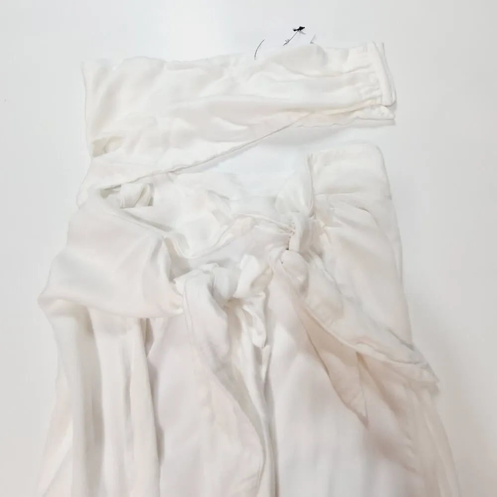 Lovers and Friends Forget Me Knot Midi Dress in White XS - Image 4