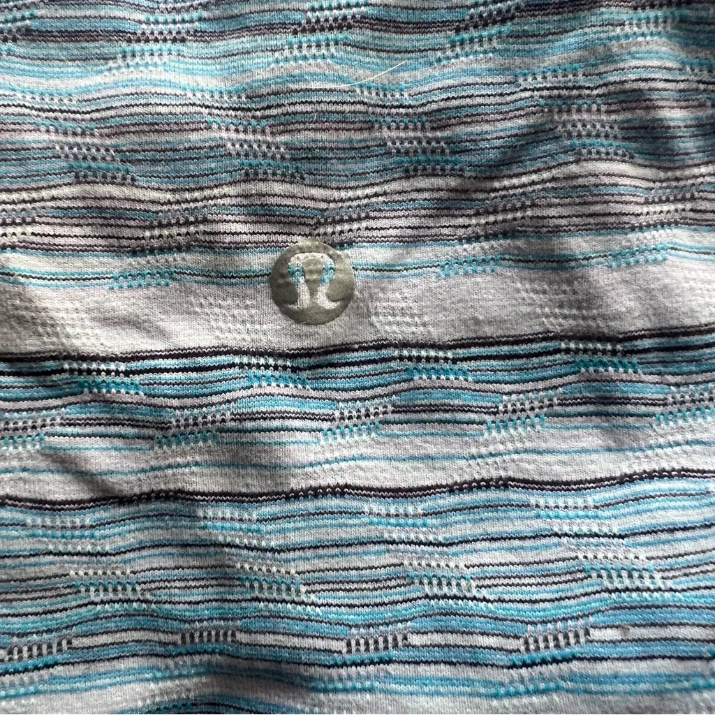 Lululemon Wunder Under Crop III Space Dye Twist Lullaby Ray Women’s Size 6 - Image 8