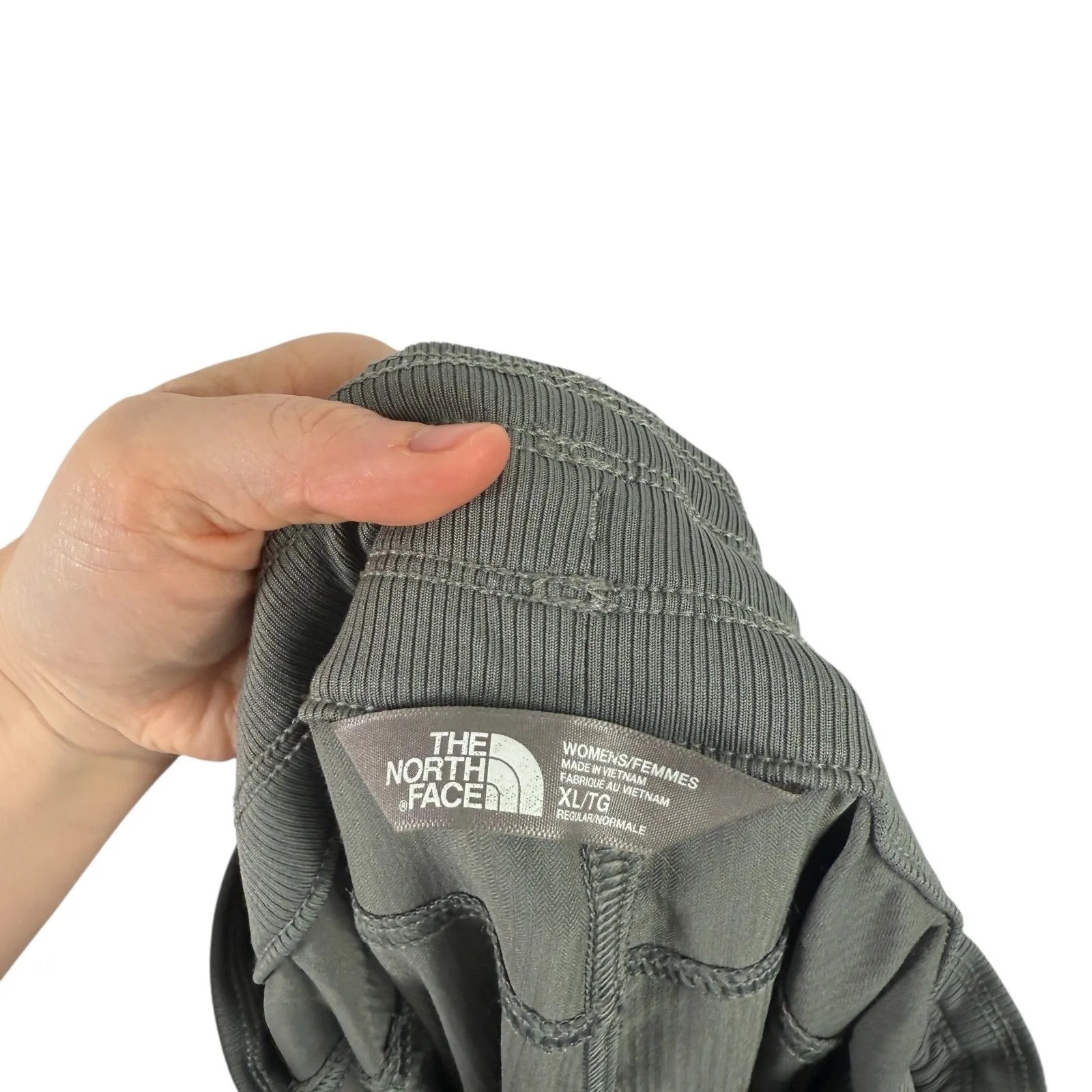 North Face Aphrodie 2.0 Capri Green Pants Outdoor Hiking Gorpcore Womens XL - Image 5