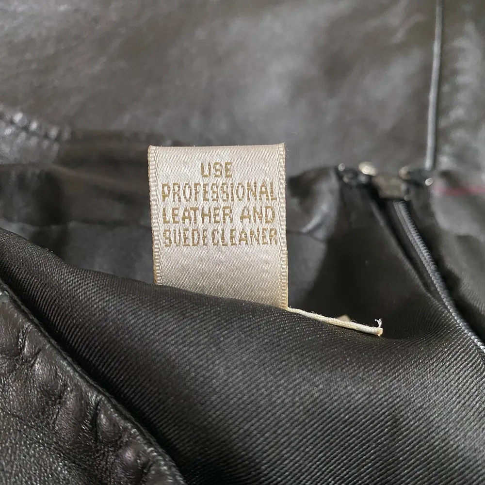 Cache  100% Leather Black Mini Skirt - Image 7