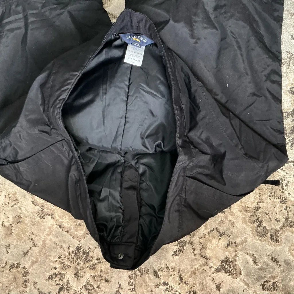 LANDS END squall snow / ski pants ☃️❄️ Black Size 1X - Image 4