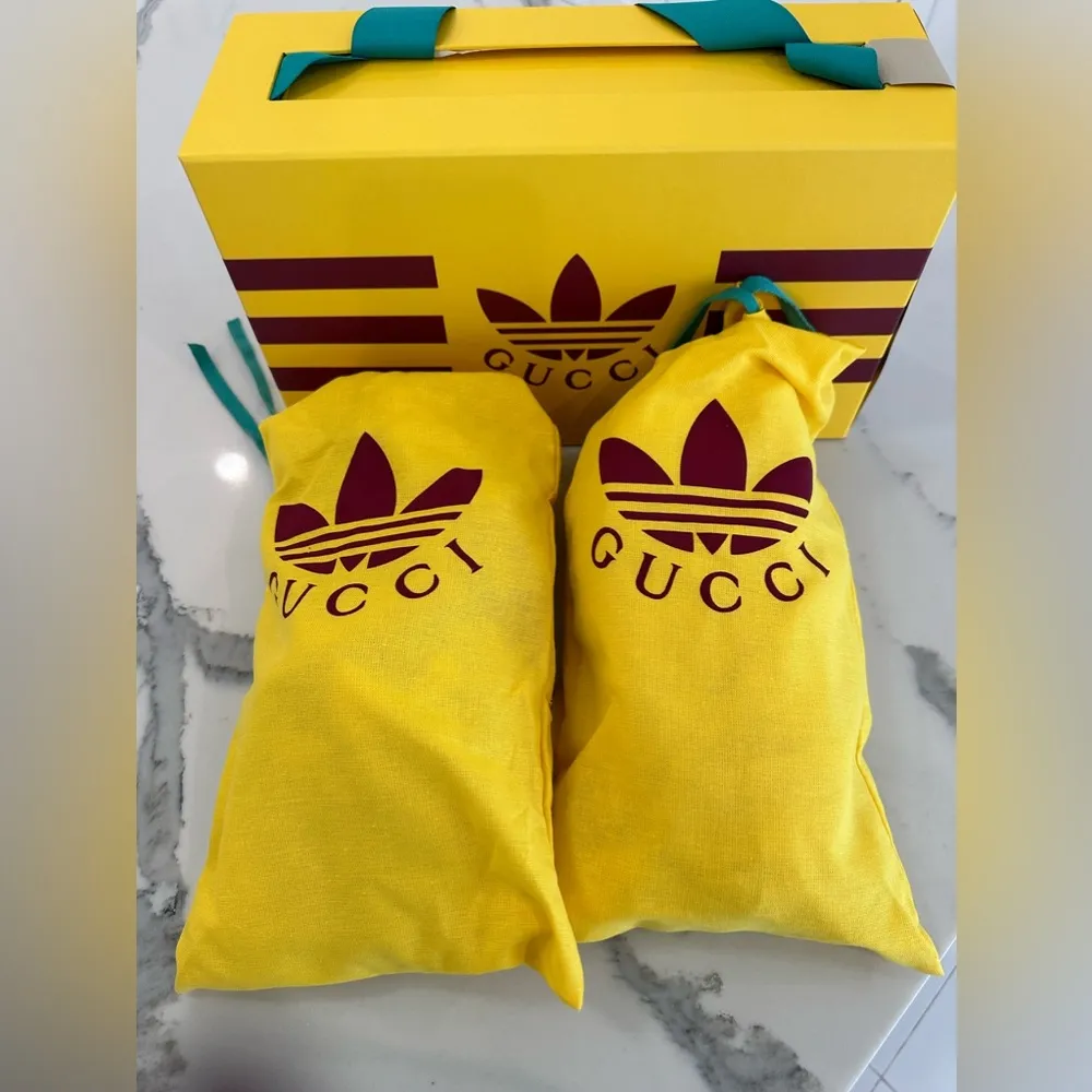 Gucci x Adidas GG Slides - Image 9