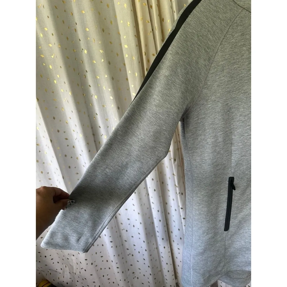 Nike Primaloft Tech Women's Gray Aeroloft Parka Down Filled Hoodie Jacket M - Image 5