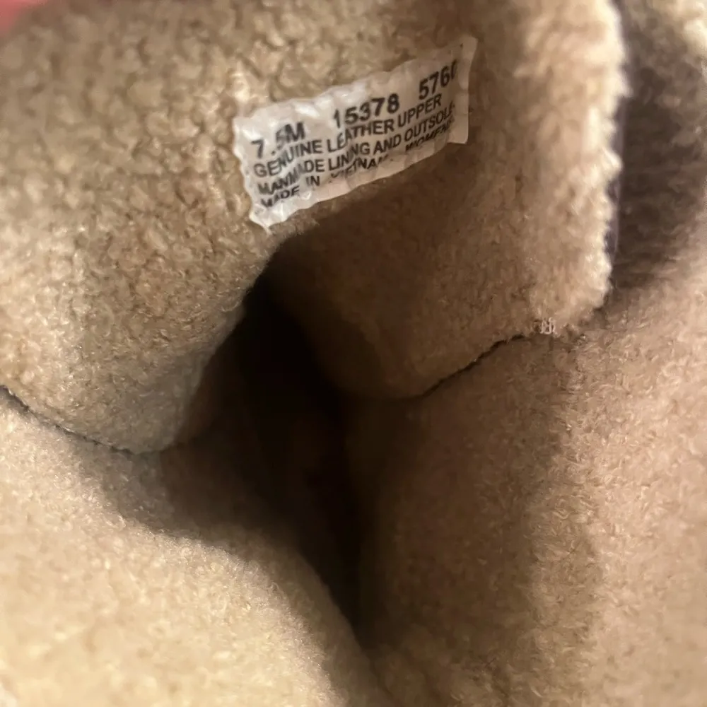 Timberland Fauna lace up moccasin boots winter warm size 7.5 - Image 11