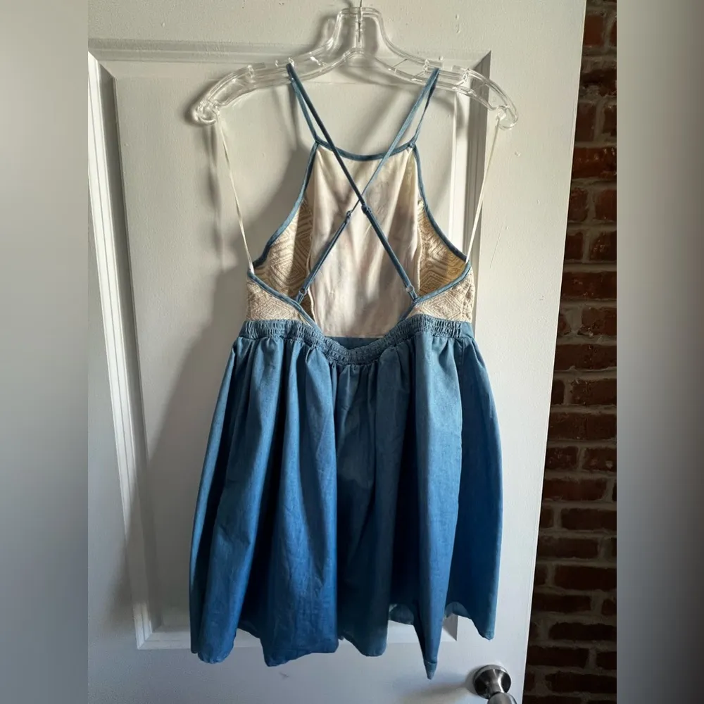 Flying Tomato Embroidered Mini Dress - Image 3