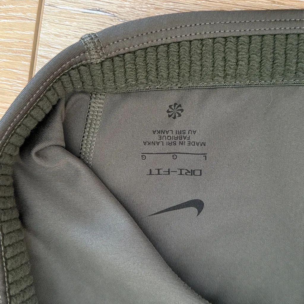 Nike Swoosh Dri-FIT Racerback Sports Bra Size Large - Image 5