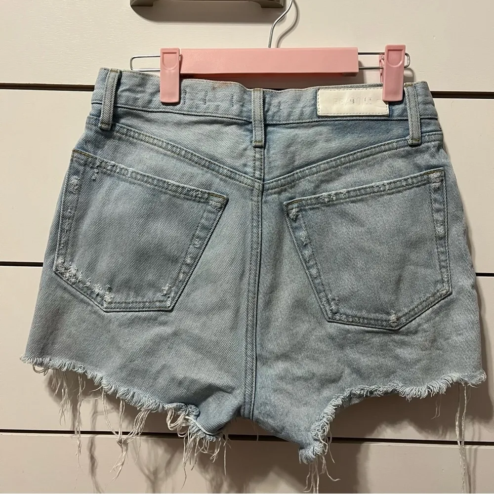 Re/Done 70’s High Rise Denim Shorts - Image 3