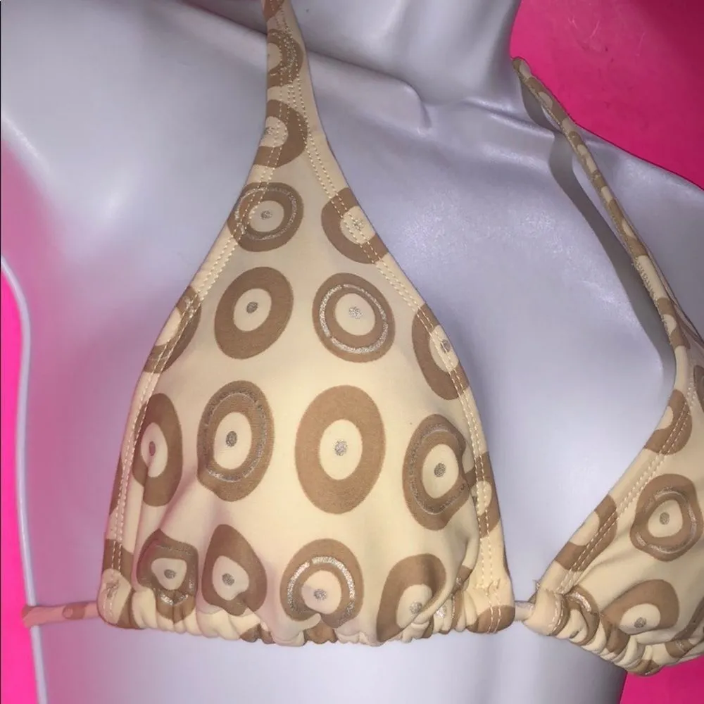 KGB‎ Bikini Top Tan Size M - Image 2