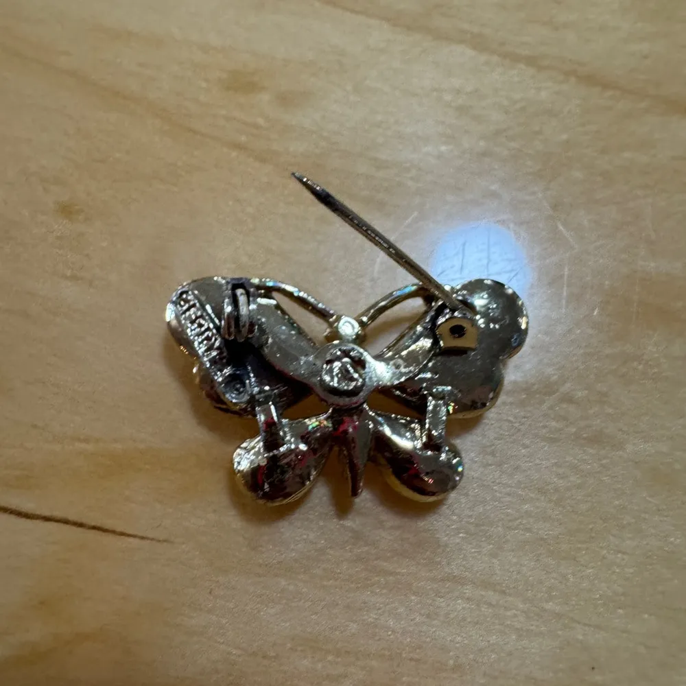 Vintage Gerry’s‎ Small Gold Butterfly Brooch - Image 2