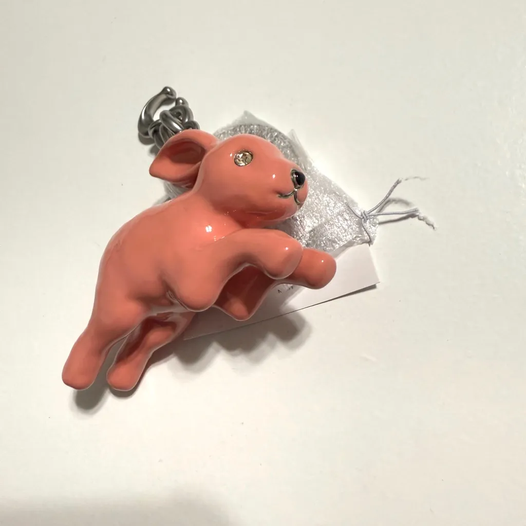 Coach Bunny Bag Charm - Image 4