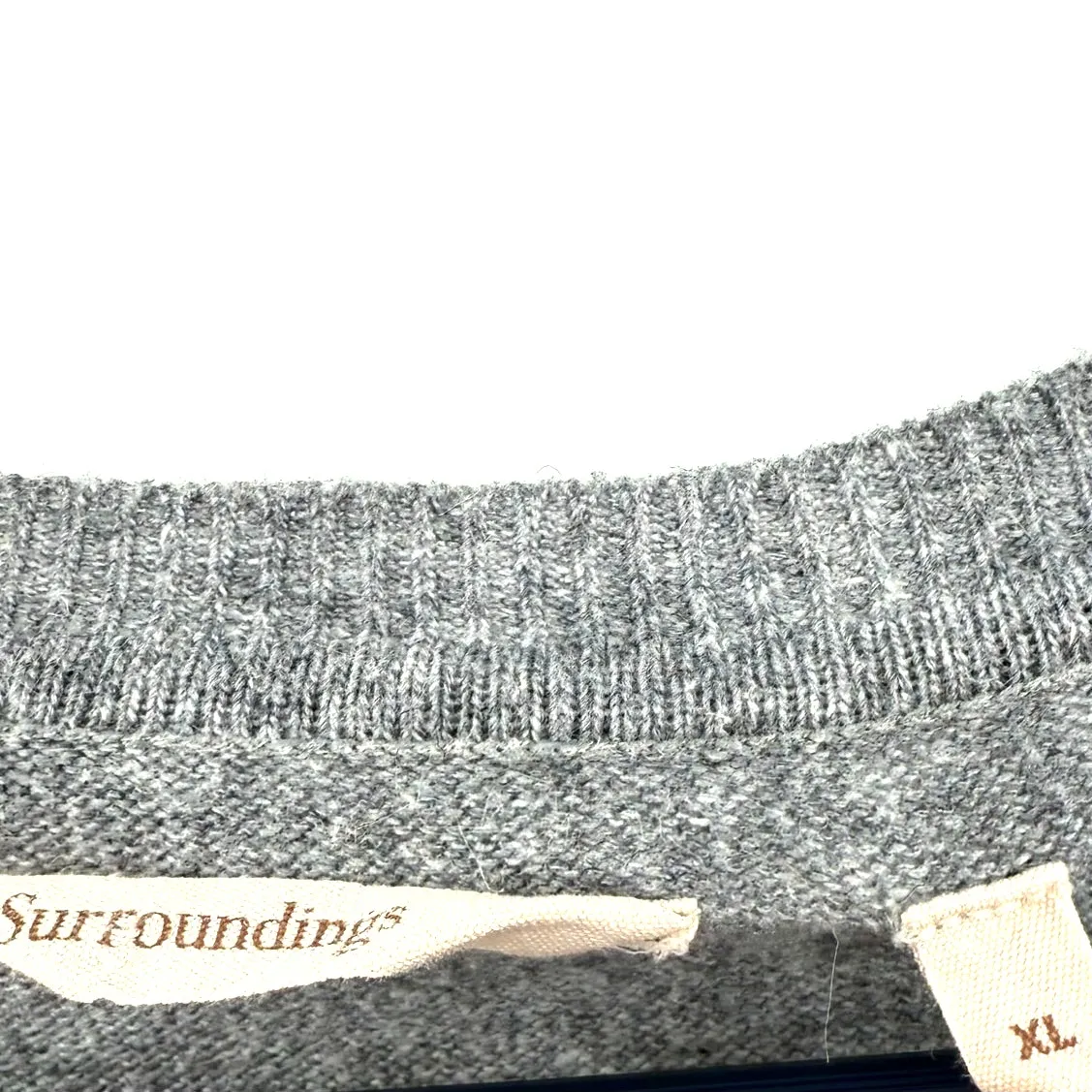 Soft Surroundings Size XL Gray Long Sleeve Top Blouse Shirt Sweater Lightweight - Image 4