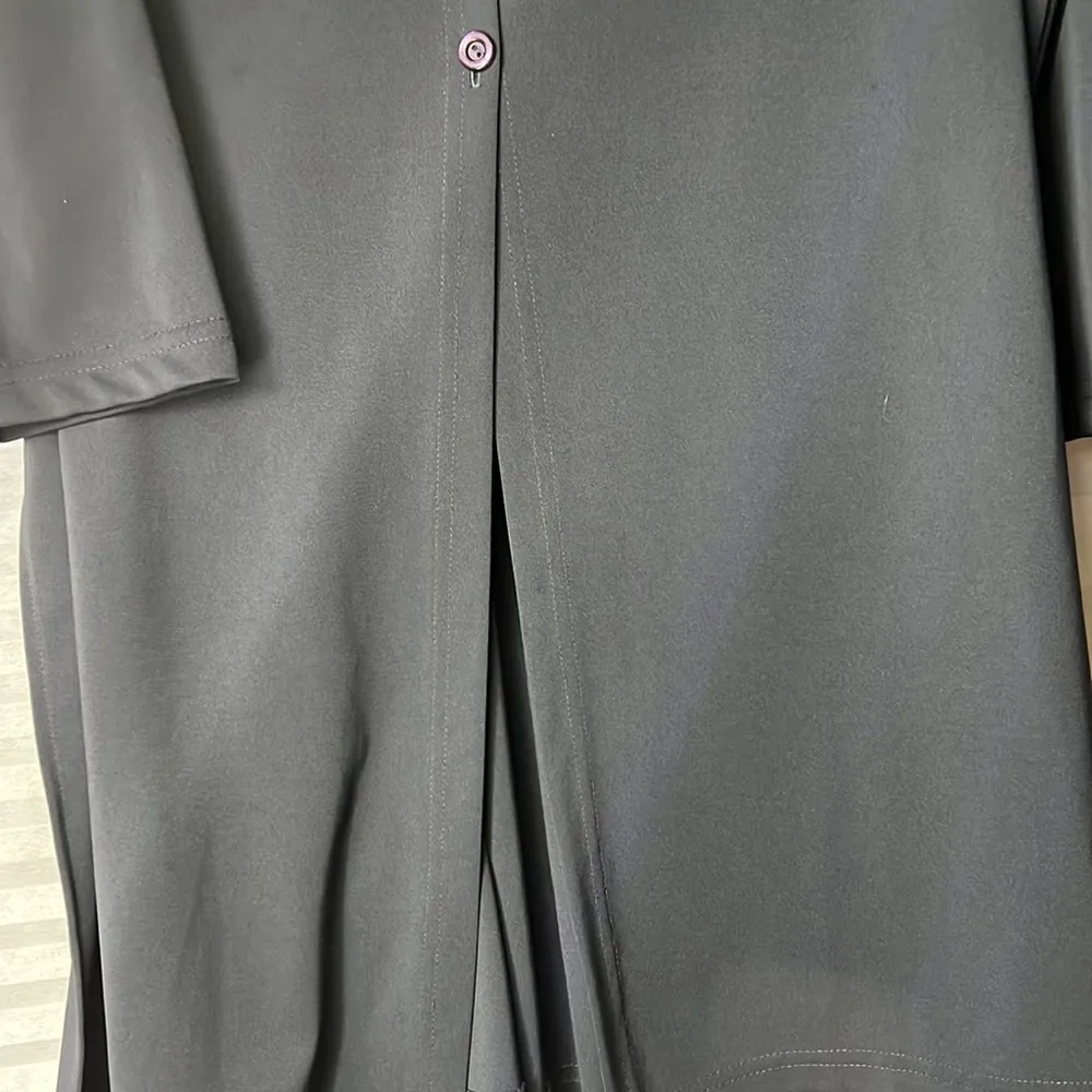 Ashley Stewart | Plus Size Clothing, size 14-16 Long Shirt Color Dark Blue Black - Image 11