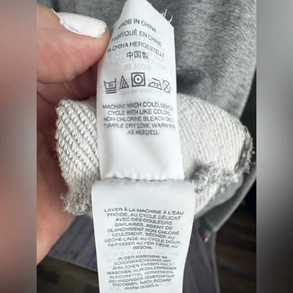 J Crew Women’s 100% Cotton Crew Neck Heather Frey Pullover Sweatshirt Medium - Image 6