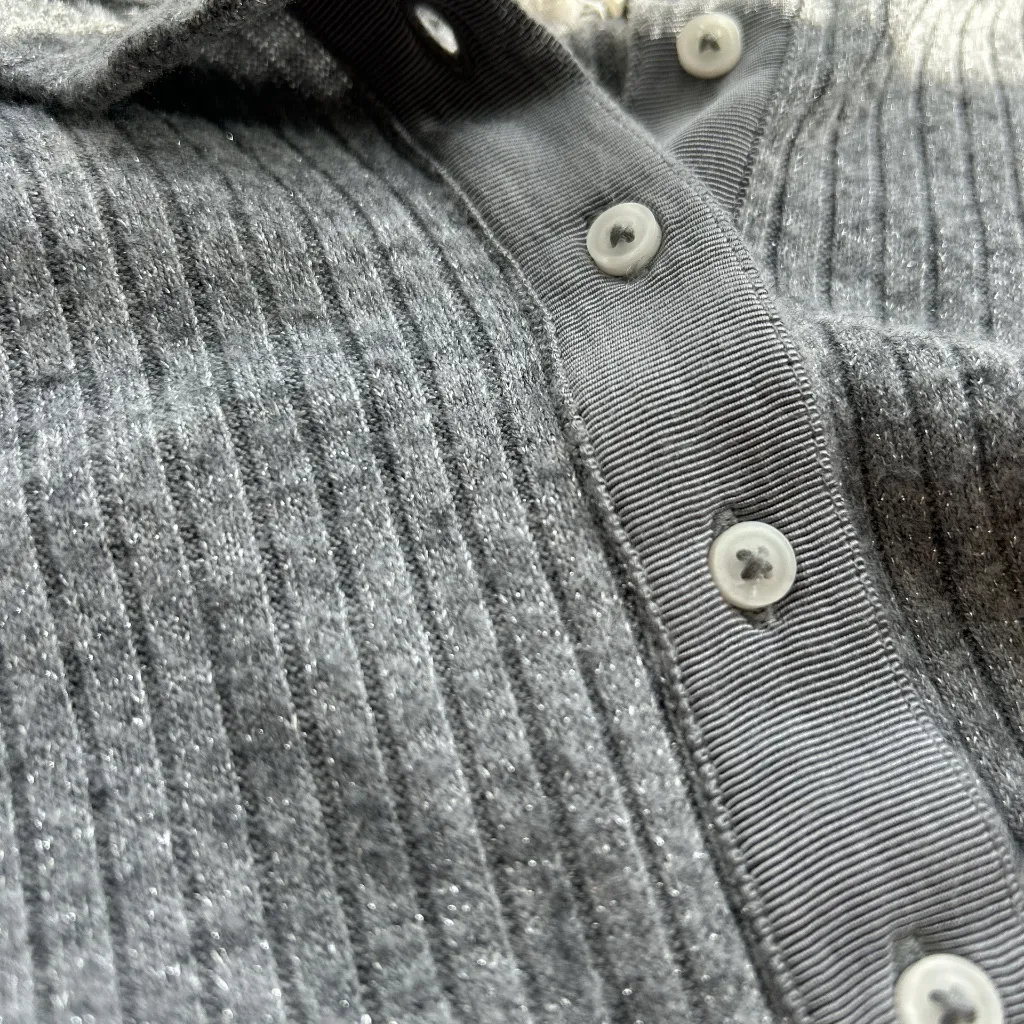 Small grey button sweater - Image 3