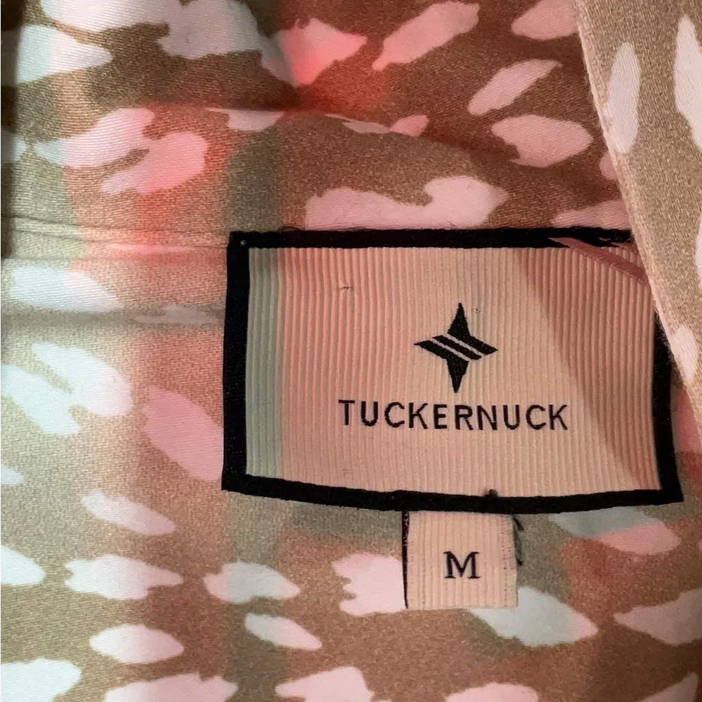 Tuckernuck Beige and White Patterned Dress - Image 4