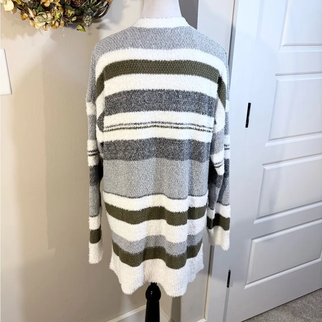 NWT Pink Clover Stitch Fix Open Front Cardigan Sweater Size Medium 💚 - Image 4