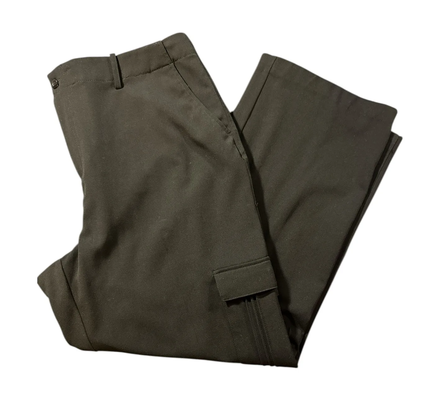 Christopher & Banks Womens Size 16 Black Cargo Pants Career Casual - Image 1