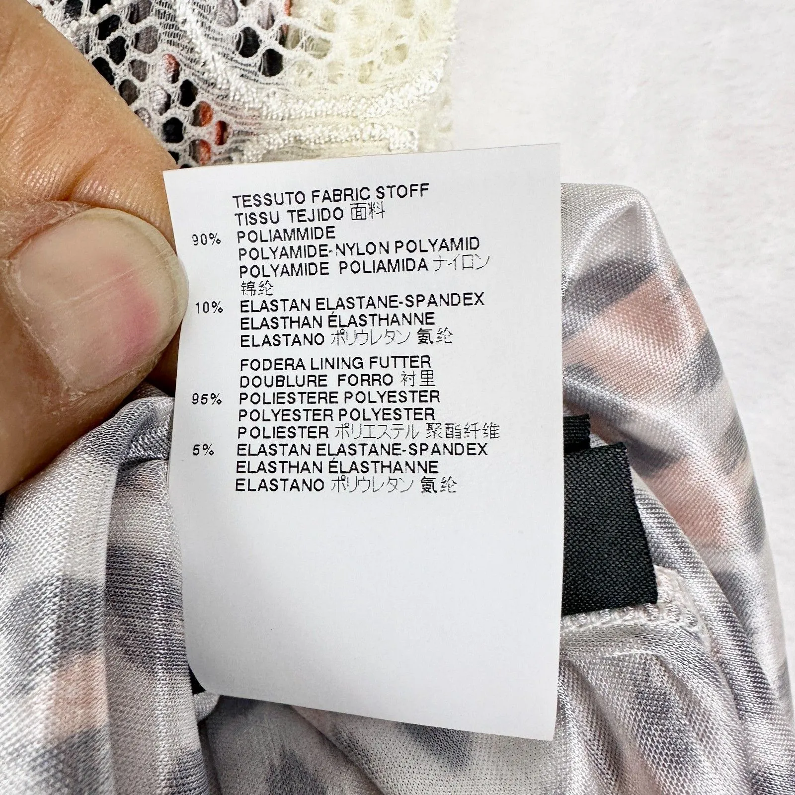 Just Cavalli Lace Overlay Leopard Dress Size Medium Sheath Animal Print Feminine - Image 9